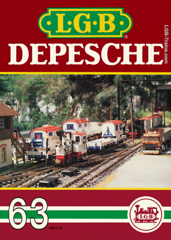LGB Depesche 1989 Winter #63 0010 German