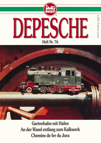LGB Depesche 1994 Spring #76 00110 German