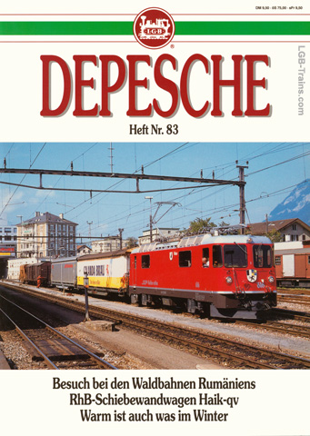 LGB Depesche 1995 Winter #83 00110 German