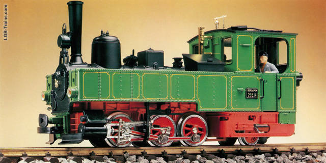 LGB Tank Locomotive of the Waldenburg Railway 2073D