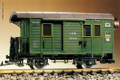 LGB Parcels/Mail Car 3019