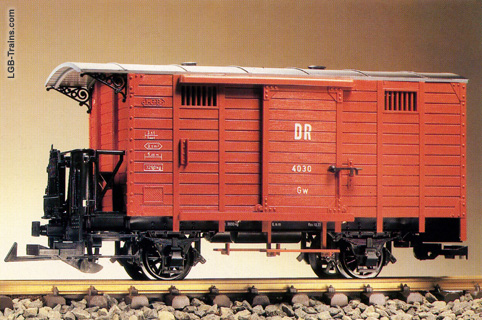 LGB Covered Goods Wagon 4030