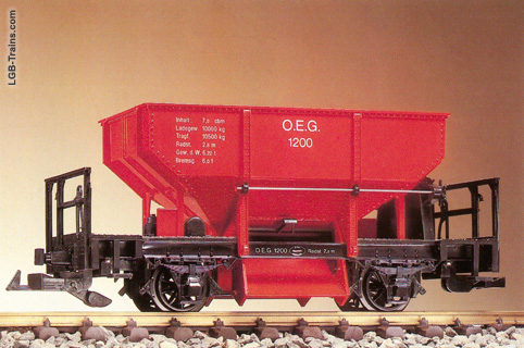 LGB OEG Ballest Wagon 4041