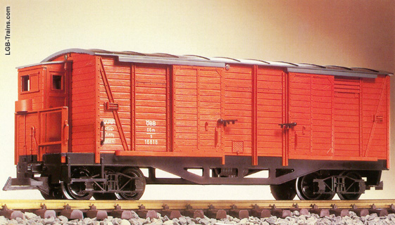 LGB Covered Goods Wagon 4063