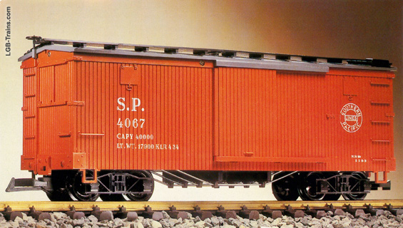 LGB Covered Goods Wagon 4067