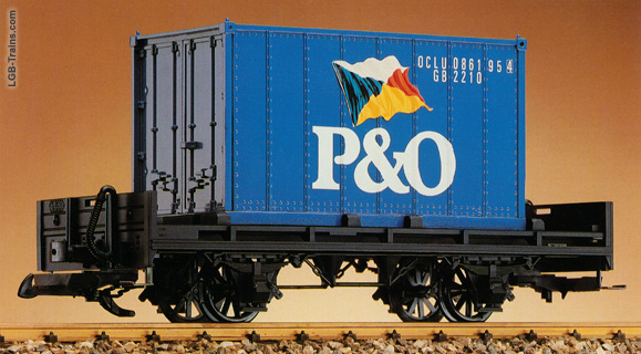 LGB Container car with removable 20-foot container 4103