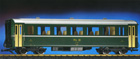 LGB Rhaetian Railway green passenger car 3167