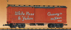 LGB White Pass four-axle boxcar 4167