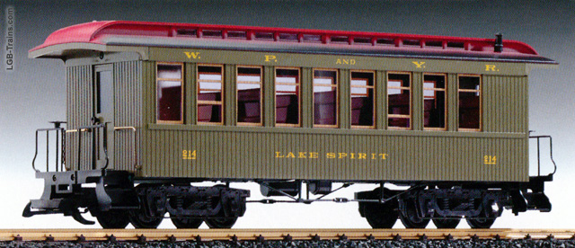 LGB WP& Y Lake Spirit Passenger Car 36800