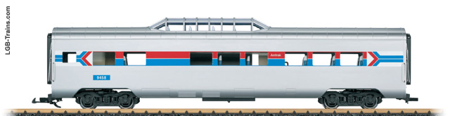 LGB Amtrak Vista Dome Car 36603