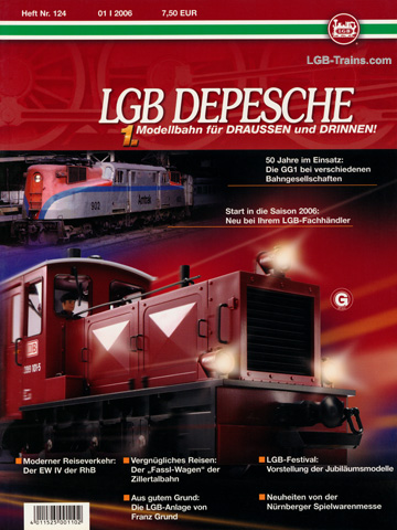 LGB Depesche 2006 Spring #124 00110 German