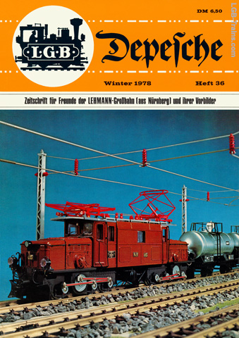 LGB Depesche 1978 Fall   #37 0010 German