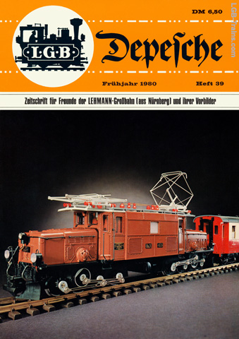 LGB Depesche 1980 Spring #39 0010 German