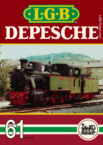 LGB Depesche 1989 Spring #61 0010 German