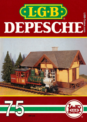 LGB Depesche 1993 Winter #75 00110 German