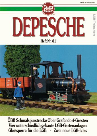 LGB Depesche 1995 Summer #81 00110 German