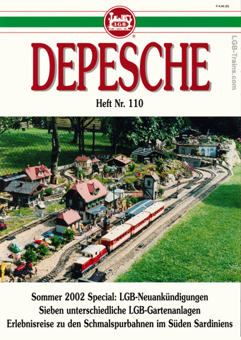 LGB Depesche 2002 Fall   #110  00110 German